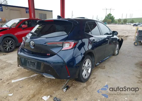 2019 Toyota Corolla Se из США, поврежденный, VIN JTNK4RBE9K3049978